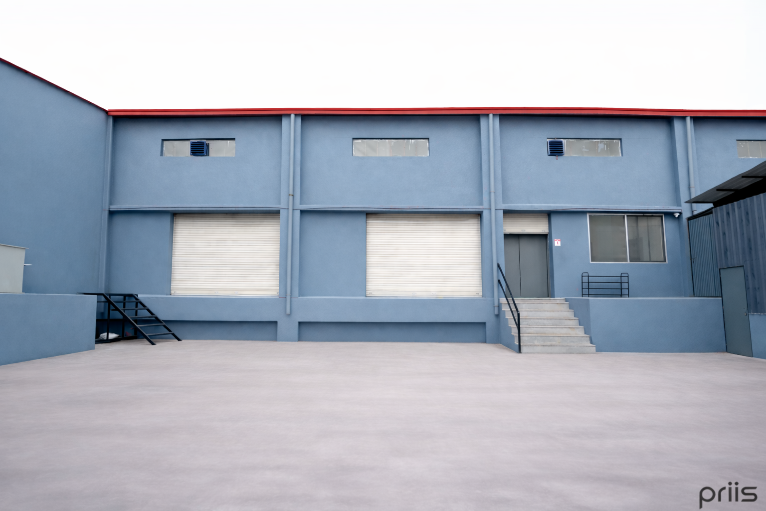 PRIIS factory building exterior in India