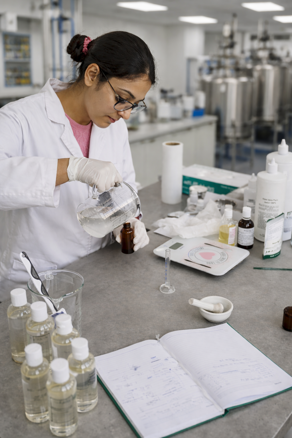 PRIIS laboratory support for hair colour product development